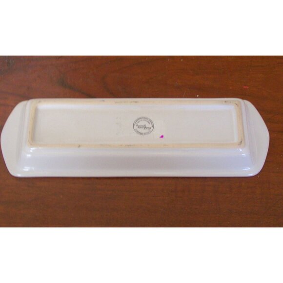 Relish Plate Olive Dish Grapes Ceramic Party Serving Tray California Pantry 10" - Picture 6 of 6